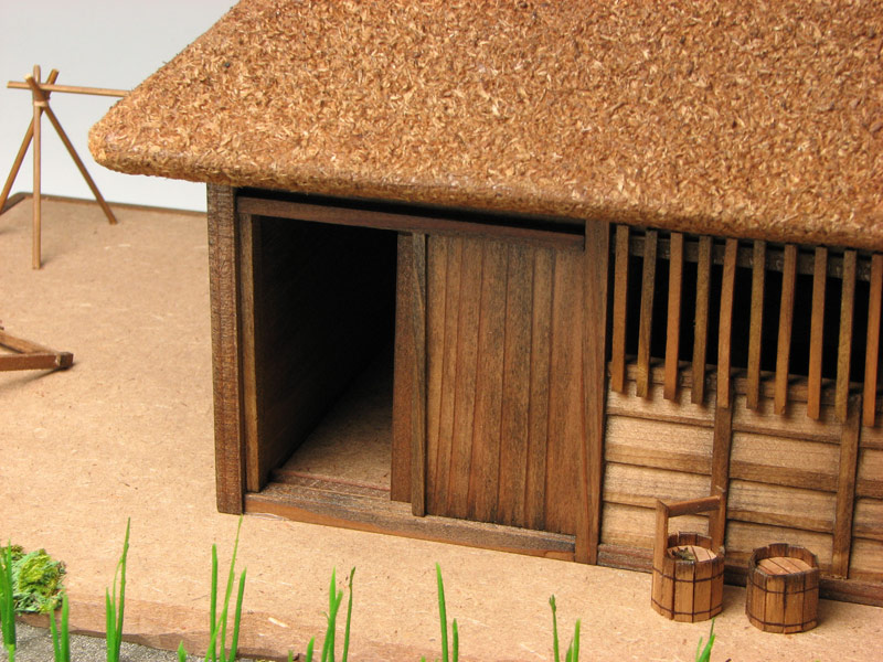 小林工芸　木製建築模型 みちのく水車小屋 - ウインドウを閉じる