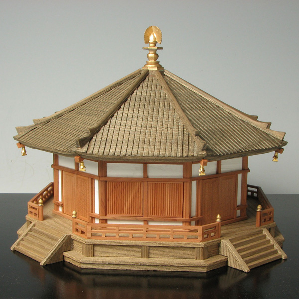 KOBAYASHI KOGEI Wooden Model Kit1/100 Horyuji Temple Yumedono