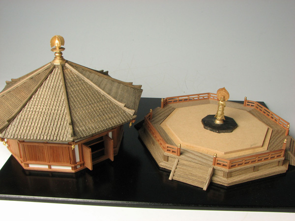 KOBAYASHI KOGEI Wooden Model Kit1/100 Horyuji Temple Yumedono