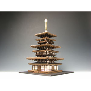 小林工芸 木製建築模型 1/100 薬師寺 東塔 [KOB10-7] - 26,400円 