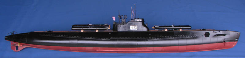 LINDBERG 1/72 Imperial Japanese Navy Submarine C-3 (class) I-53
