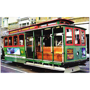 LINDBERG 1/25 San Francisco Cable Car