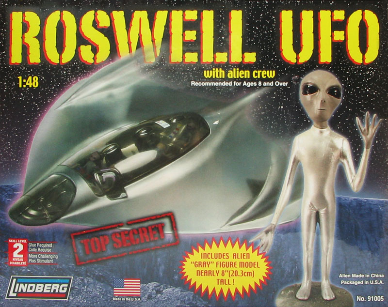 LINDBERG 1/48 Roswell UFO