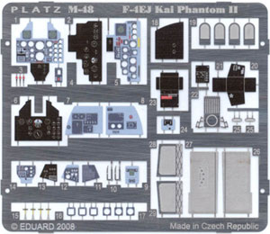 PLATZ 1/48 J.A.S.D.F F-4EJ KAI Photo Etched Parts (new)