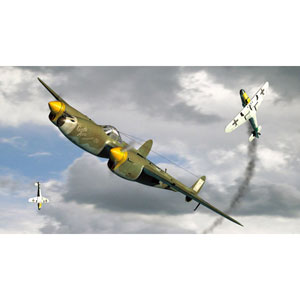 ߥ˥ե 1/48 P-38J 饤ȥ˥ ΦҶ