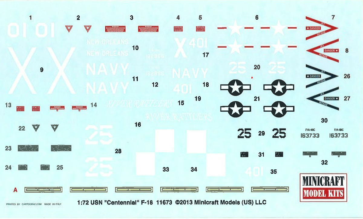 ߥ˥ե 1/72 F-18 ꥫҶ100ǯǰ顼