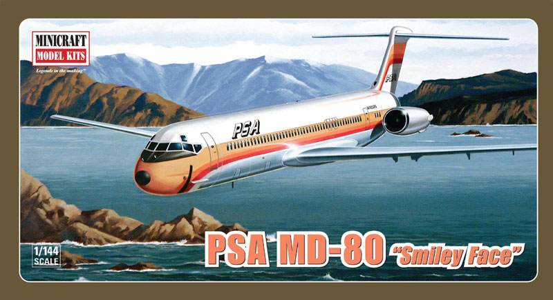 ミニクラフト 1/144 PSA航空 MD-80 [MC14525] - 4,620円