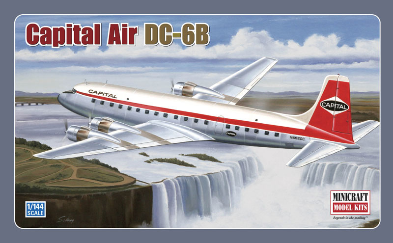 ߥ˥ե 1/144 DC-6B "ԥҶ"