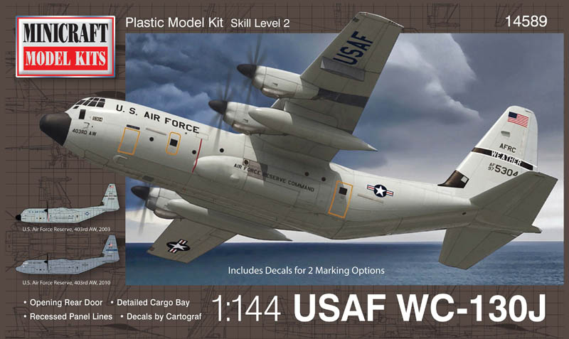 ߥ˥ե 1/144 ꥫ WC-130J ϥꥱ󡦥ϥ󥿡