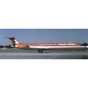 ߥ˥ե 1/144 TWA MD-80