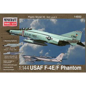 ミニクラフト 1/144 アメリカ空軍 F-4E/Fファントム