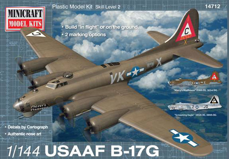 ߥ˥ե 1/144 ꥫΦҶ B-17G