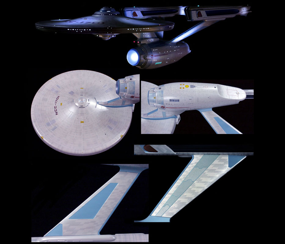 ݡ饤 ȥå 1/350 U.S.S 󥿡ץ饤 NCC-1701A ƥåǥ륻å - ɥĤ