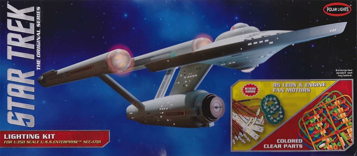 ݡ饤 ȥå 1/350 󥿡ץ饤 NCC-1701 饤ƥ󥰥å