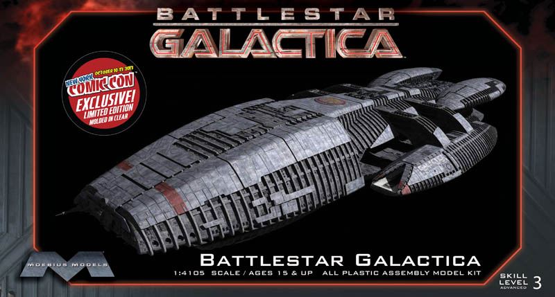 MOEBIUS BATTLESTAR GALACTICA 1/4105 Battlestar Galactica