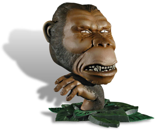 MPC HAUNTED GLO-HEAD APE MAN