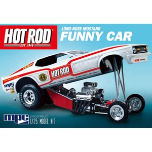 MPC 1/25 1970'S HOT ROD MAGAZINE LONG NOSE FORD MUSTANG FUNNY CA