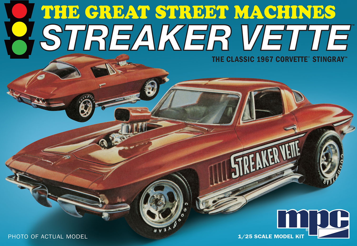 MPC 1/25 1967 ӡ ٥å ƥ󥰥쥤 "Streaker Vette" - ɥĤ