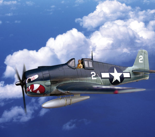 PLATZ 1/144 F6F-3 Hellcat (2 kits in a BOX)