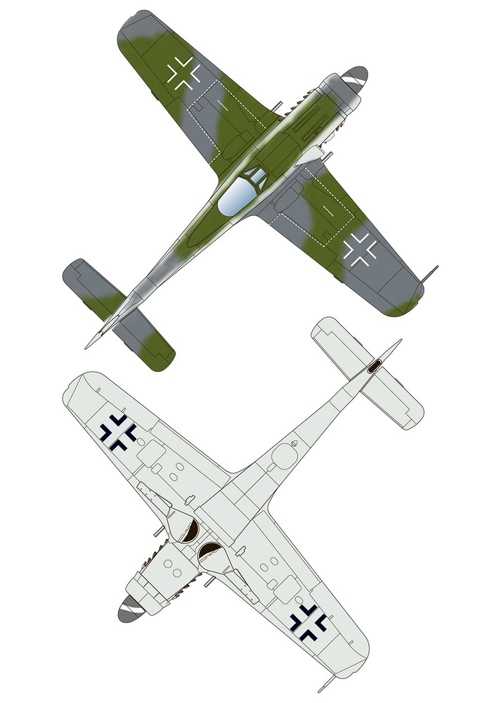 ץå 1/144 WWII ꥫ P-51D ޥ (2å) - ɥĤ