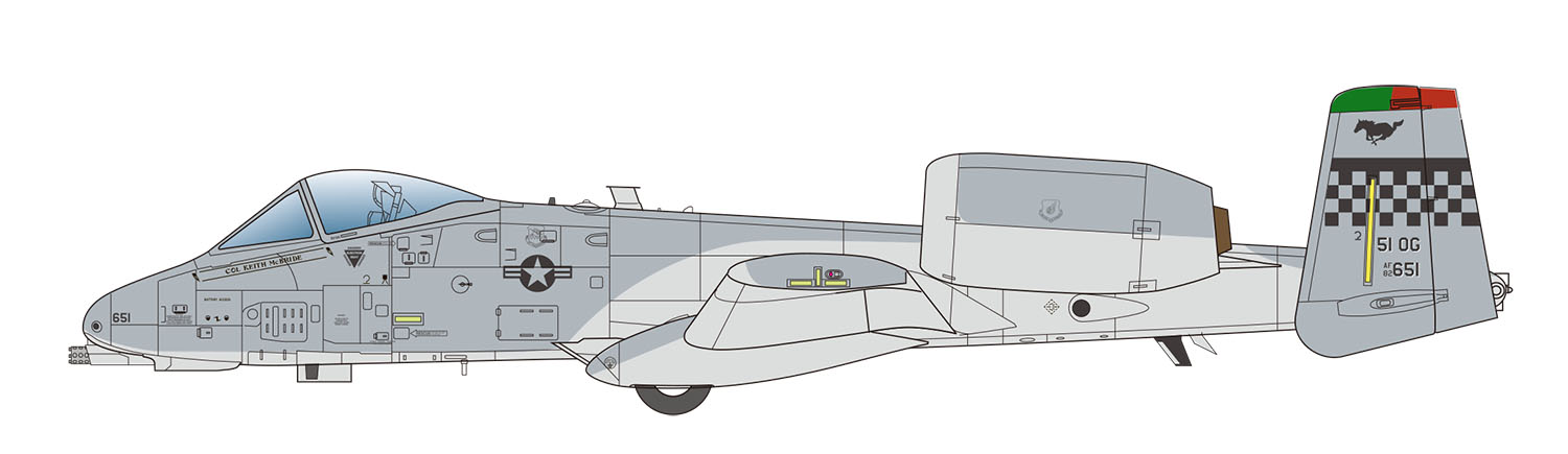 1/144 アメリカ空軍 攻撃機 A-10C サンダーボルトII "アッサム･ドラッギンズ"