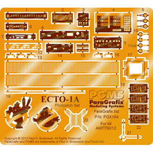 ѥ饰եå 1/25 ECTO-1(ȥ)ѥå&Хå饤ȥեॻå