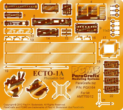 ѥ饰եå 1/25 ECTO-1(ȥ)ѥå&Хå饤ȥեॻå - ɥĤ