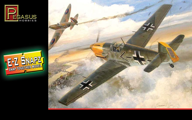 ペガサス　WW.II メッサーシュミット　Bf-109E-4