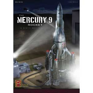 PEGASUS 1/350 THE MERCURY 9 ROCKET