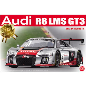 PLATZ/nunu 1/24 Racing Series: AUDI R8 LMS GT3 SPA 24 HOURS '15