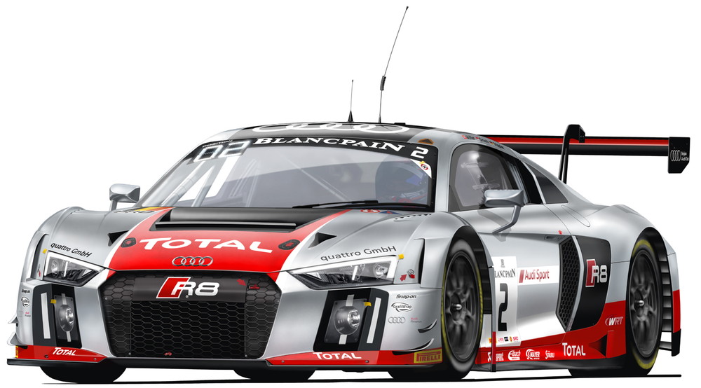 PLATZ/nunu 1/24 Racing Series: AUDI R8 LMS GT3 SPA 24 HOURS '15