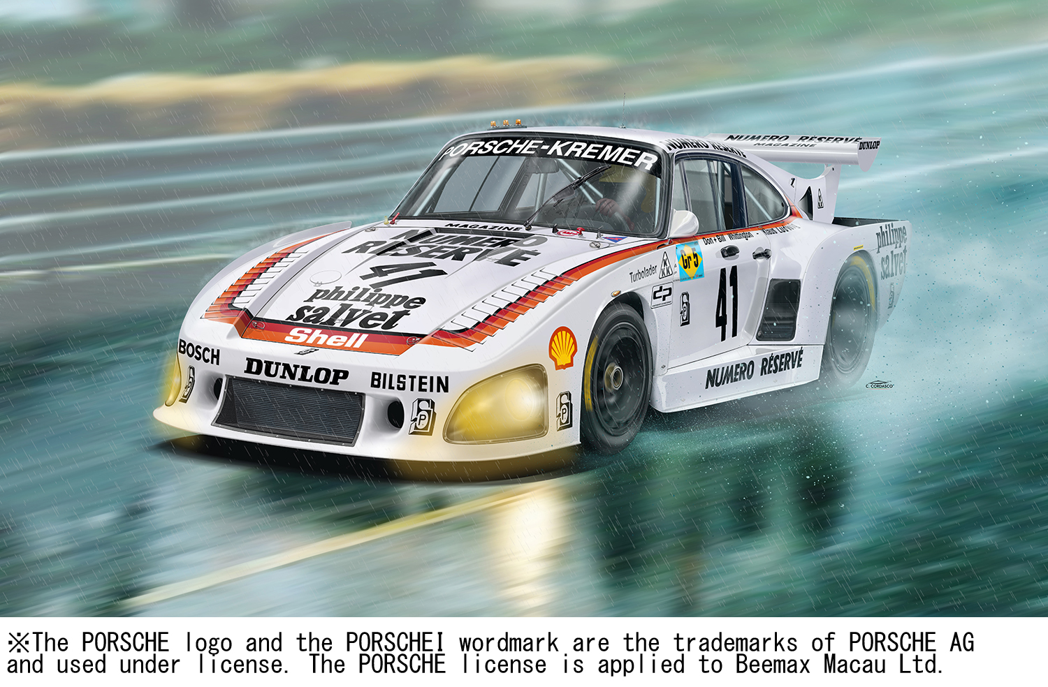 プラッツ/NuNu 1/24 レーシングシリーズ ポルシェ 935K3 '79 LM WINNER 