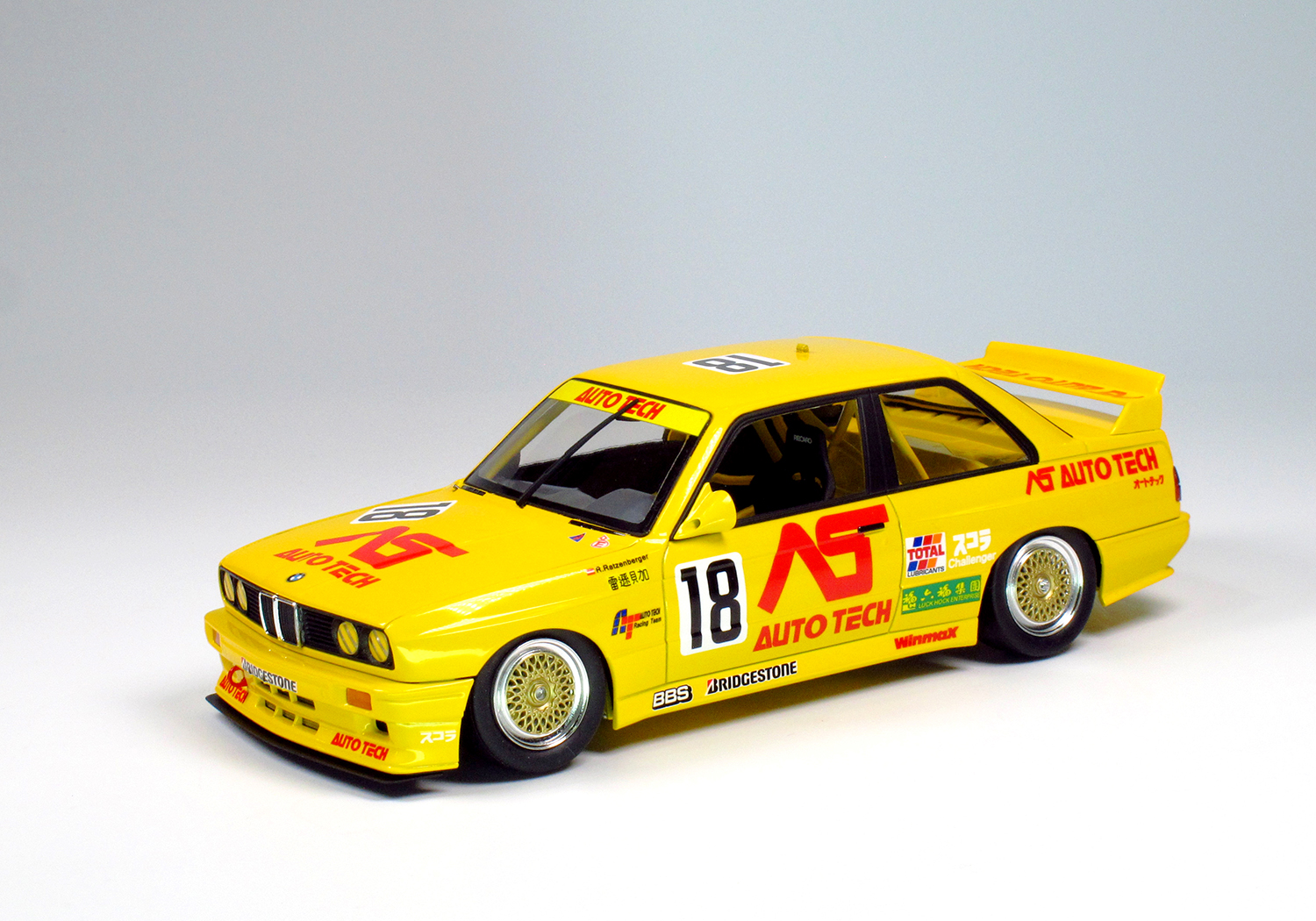 プラッツ/nunu 1/24 レーシングシリーズ BMW M3 E30 グループA 1991オートテック : プラモデル・模型メーカー【有限