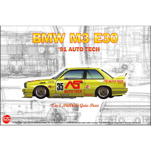 PLATZ/NUNU 1/24 BMW M3 E30 Gr.A '91 AUTO TECH