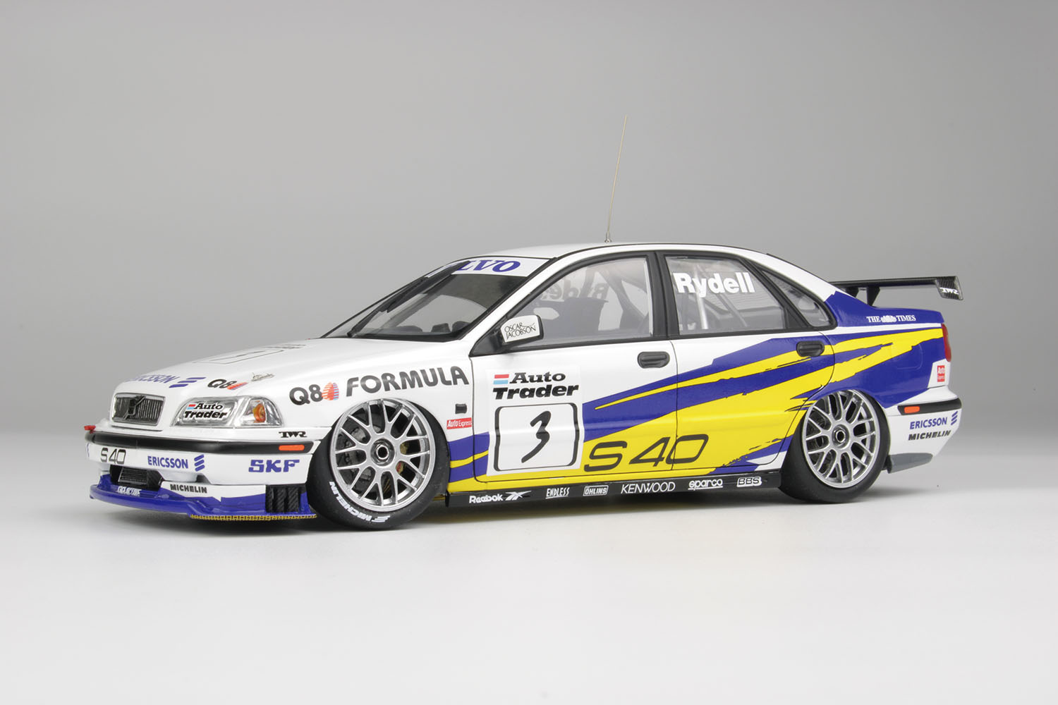 PLATZ/NUNU 1/24 VOLVO S40 BTCC 1997 BRANDS HATCH WINNER