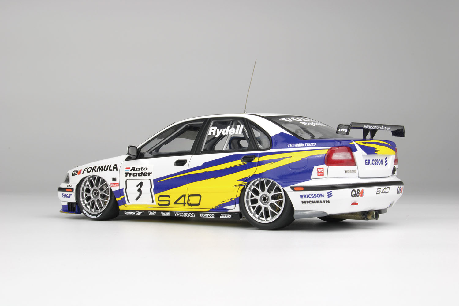 プラッツ/NuNu 1/24 レーシングシリーズ ボルボ S40 1997 BTCC