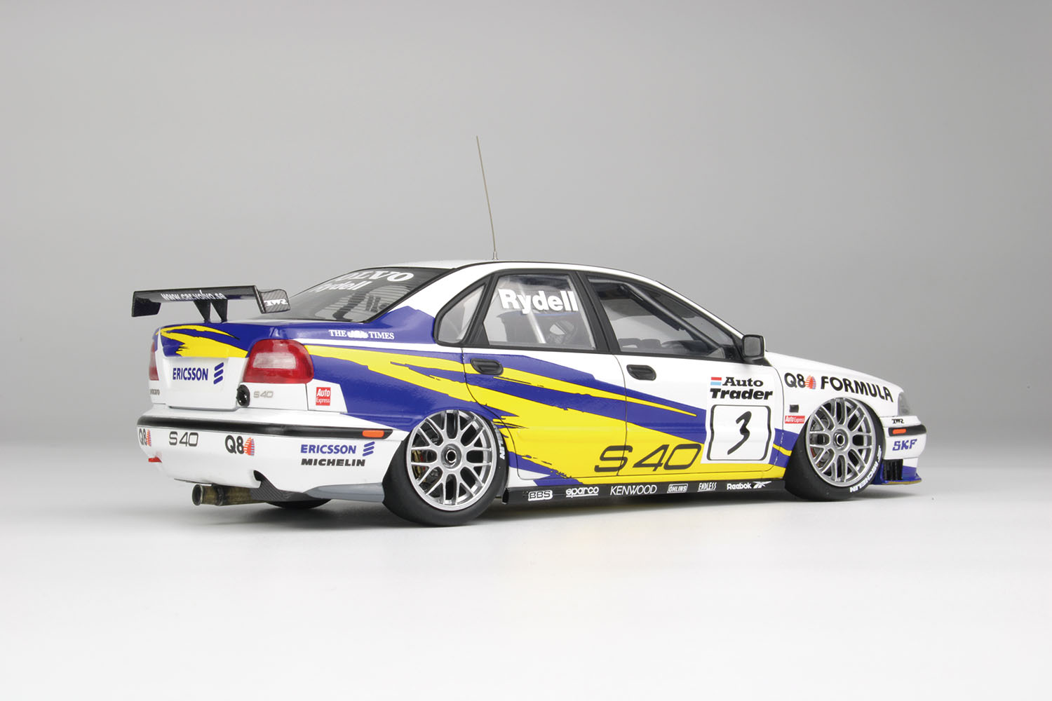 PLATZ/NUNU 1/24 VOLVO S40 BTCC 1997 BRANDS HATCH WINNER