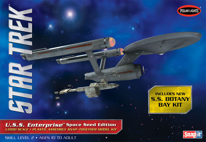 ポーラライツ 1/1000 宇宙大作戦(スタートレック) NCC-1701 U.S.S ...