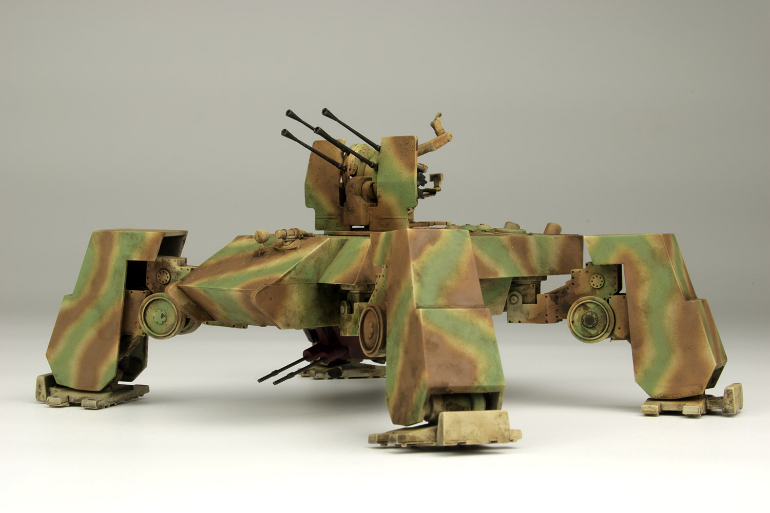 1/72ɥķ ӥա顼4ӷ "2cm Flak38 4Ϣжˤ" - ɥĤ