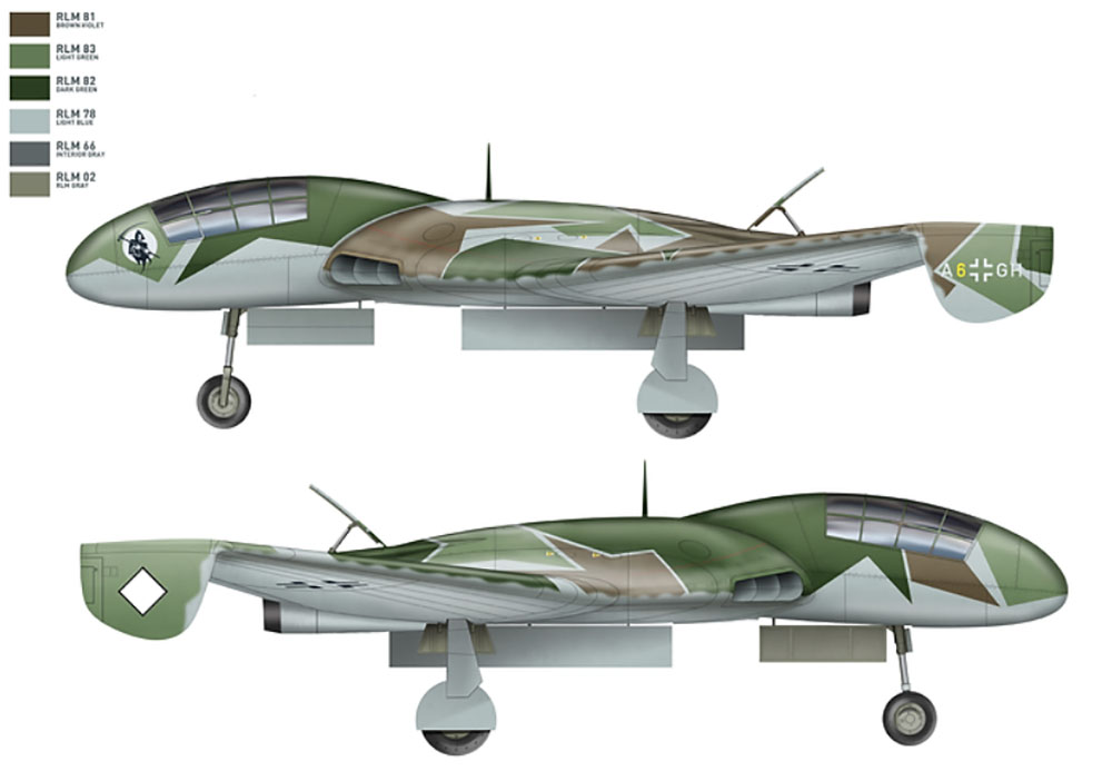 1/48 German Focke-Wulf 1000 Fast-Bomber Heavy-Loaded version