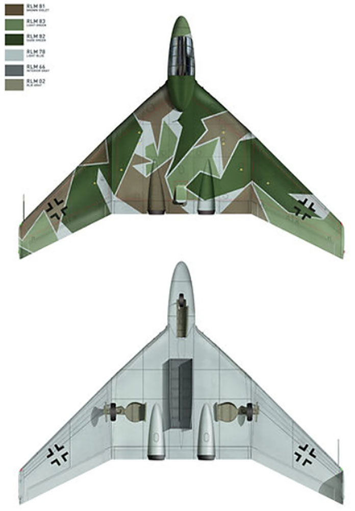 1/48 German Focke-Wulf 1000 Fast-Bomber Heavy-Loaded version