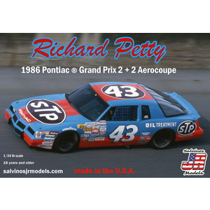 1/24 NASCAR 1986 ポティアック・グランプリ 2+2 エアロクーペ ＃43”リチャード・ペティ”