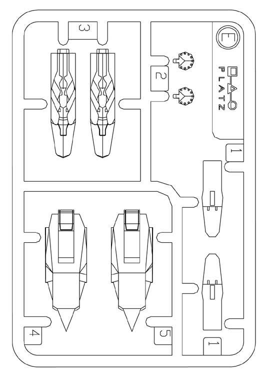 PLATZ 1/144 Mave Yukikaze Ramjet Ver.