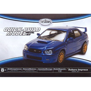 TESTORS 1/32 Subaru Impreza WRX - Blue