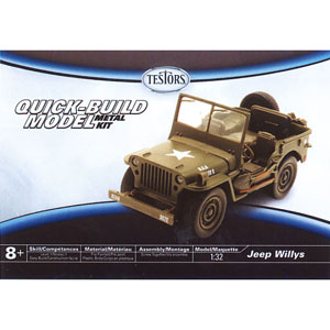 TESTORS 1/32 eep Willys - Army Green