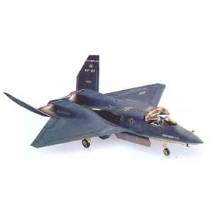 TESTORS 1/90 YF-23 Black Widow