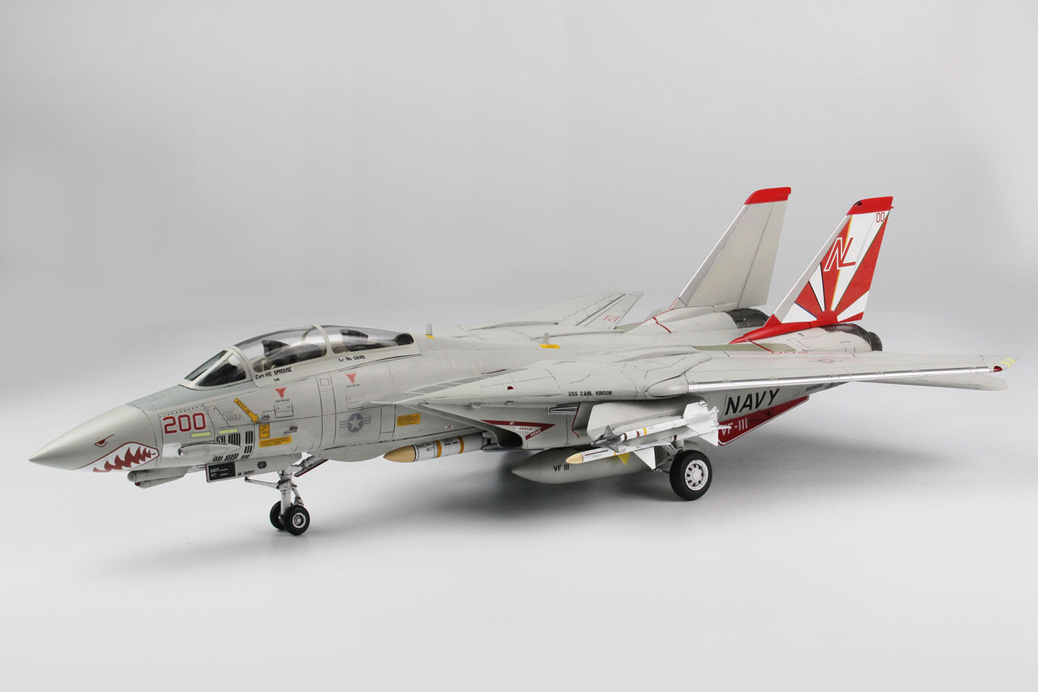 1/48 US Navy Carrier Fighter F-14A Tomcat VF-111 Sundowners