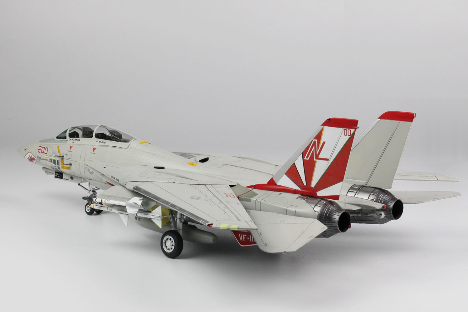 1/48 US Navy Carrier Fighter F-14A Tomcat VF-111 Sundowners