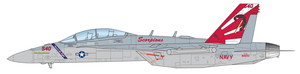 1/48 US Navy EW Aircraft EA-18G Growler VAQ-132 "Scorpions" CAG