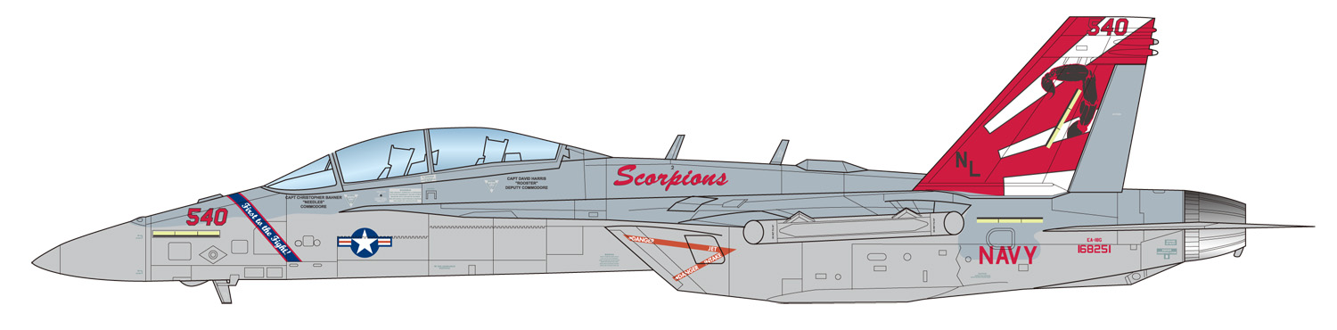 1/48 ꥫ Żﵡ EA-18G 饦顼  2021 CAGС VAQ-132 ԥ